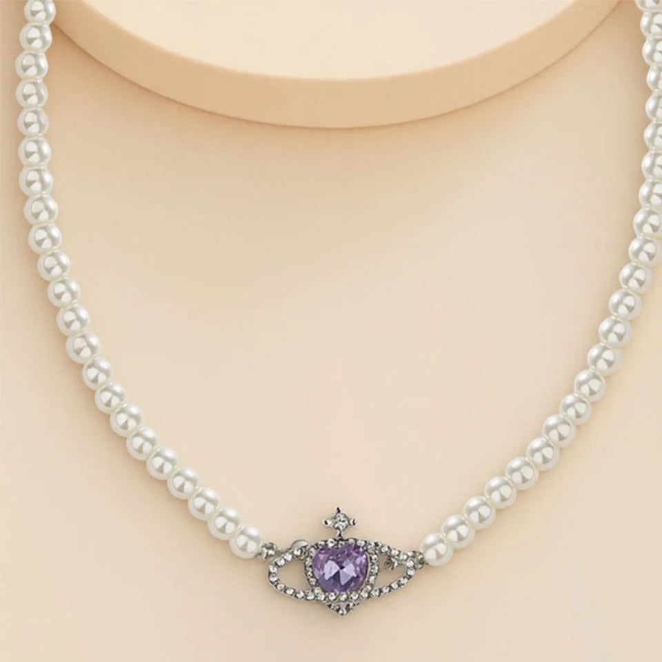 Celestia Pearl Choker