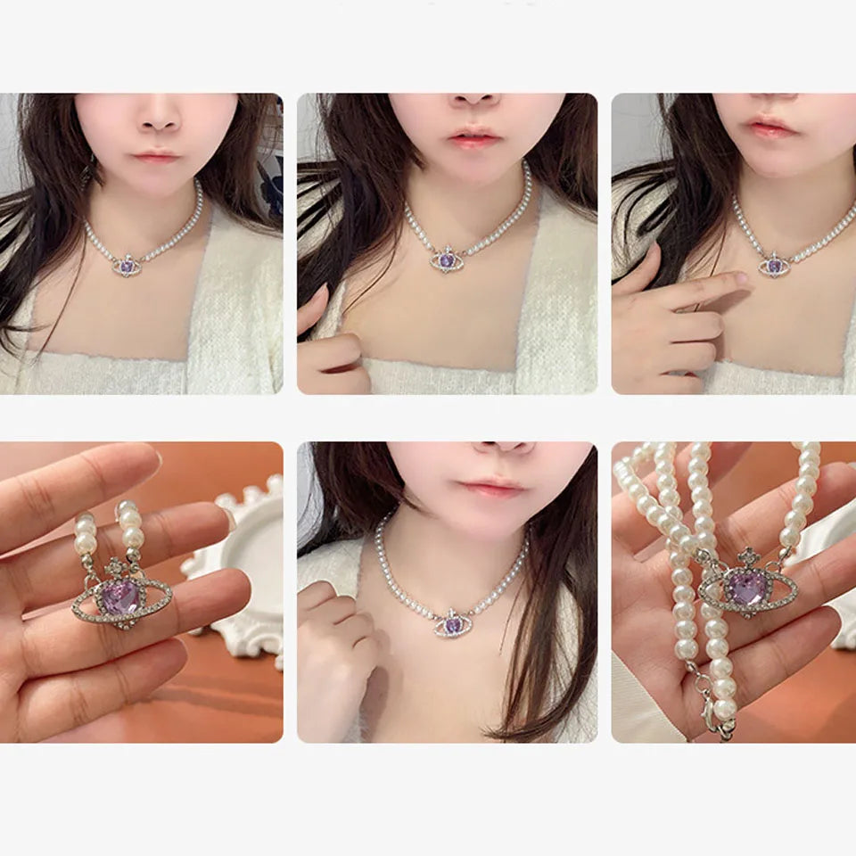 Celestia Pearl Choker