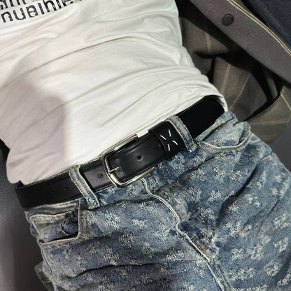 Noir Seam Belt