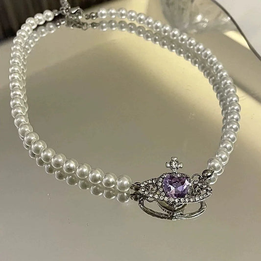Celestia Pearl Choker